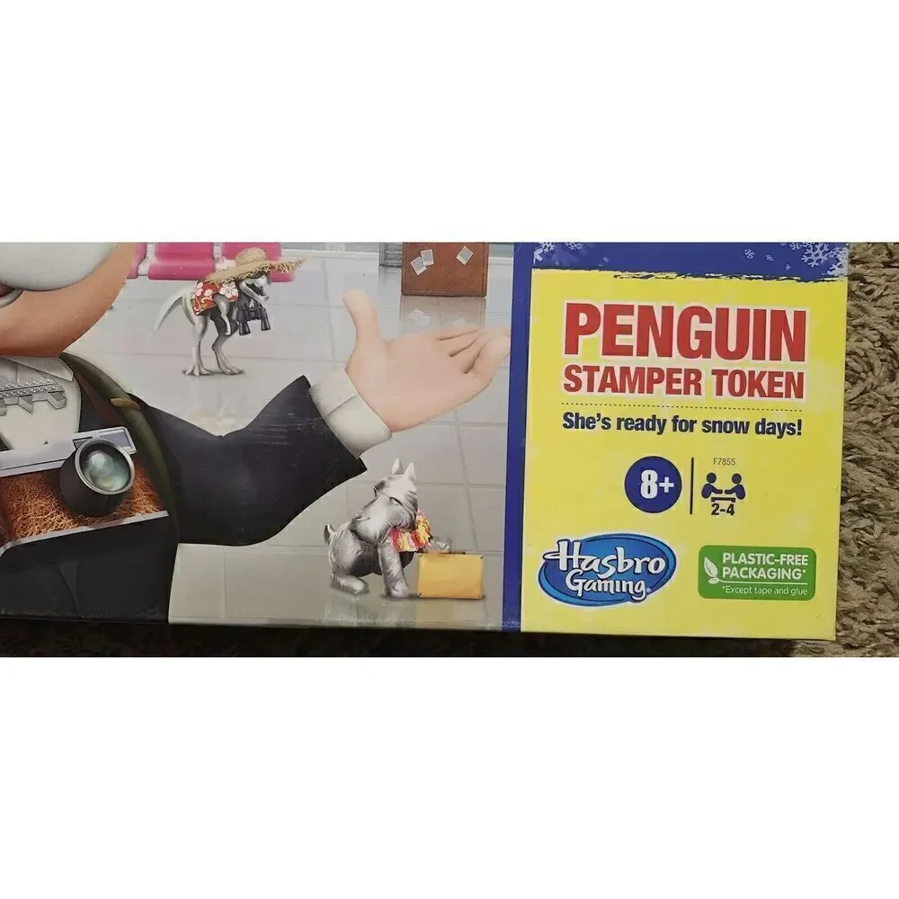 Monopoly Travel World Tour Board Game for Families and Kids Ages 8+